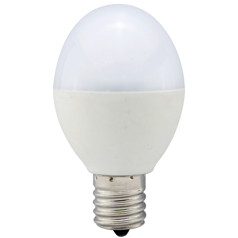 LED電球 小形 E17 40形相当 昼光色 2個入 [品番]06-0780｜株式会社 