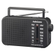 AudioComm AM/FMポータブルラジオ [品番]03-0985